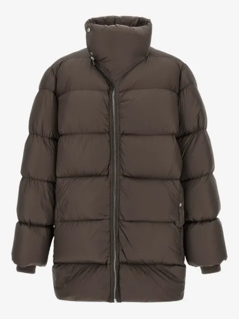 Rick Owens Turtle zip-front padded coat 