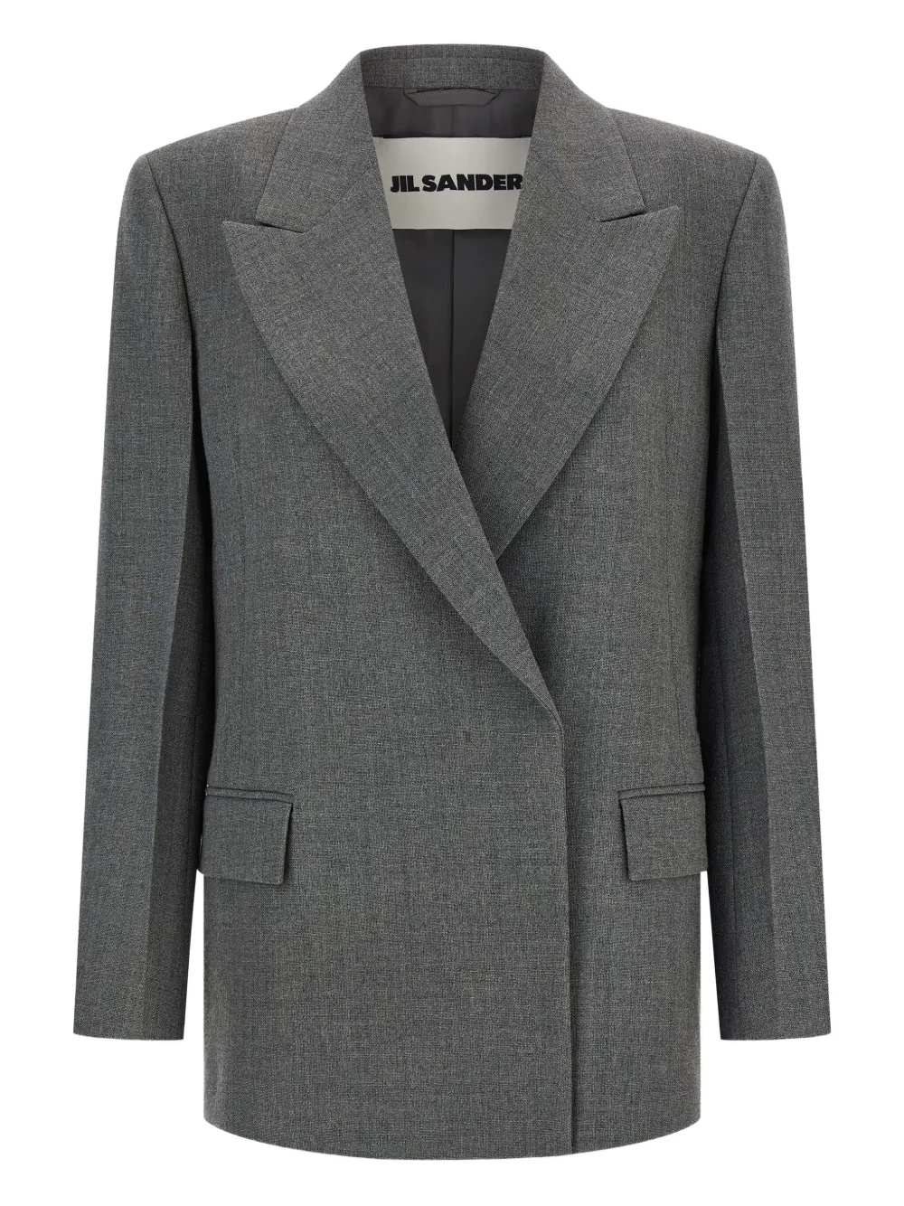 Jil Sander flap-pocket blazer | Grey | Image 1