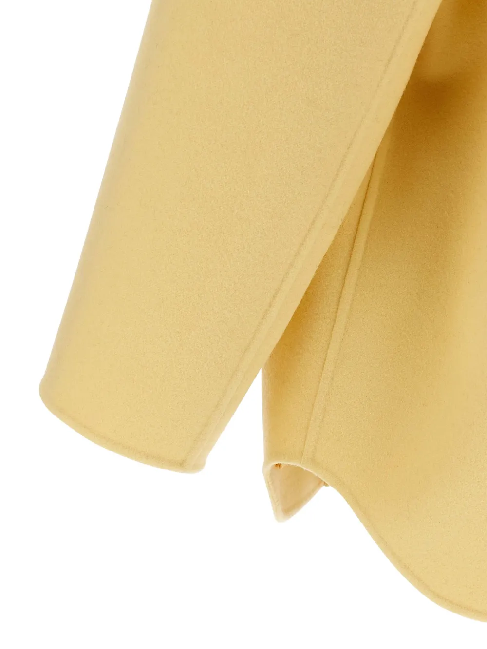 Fendi Caban Coat Coats And Trench Coats Yellow In Yellow