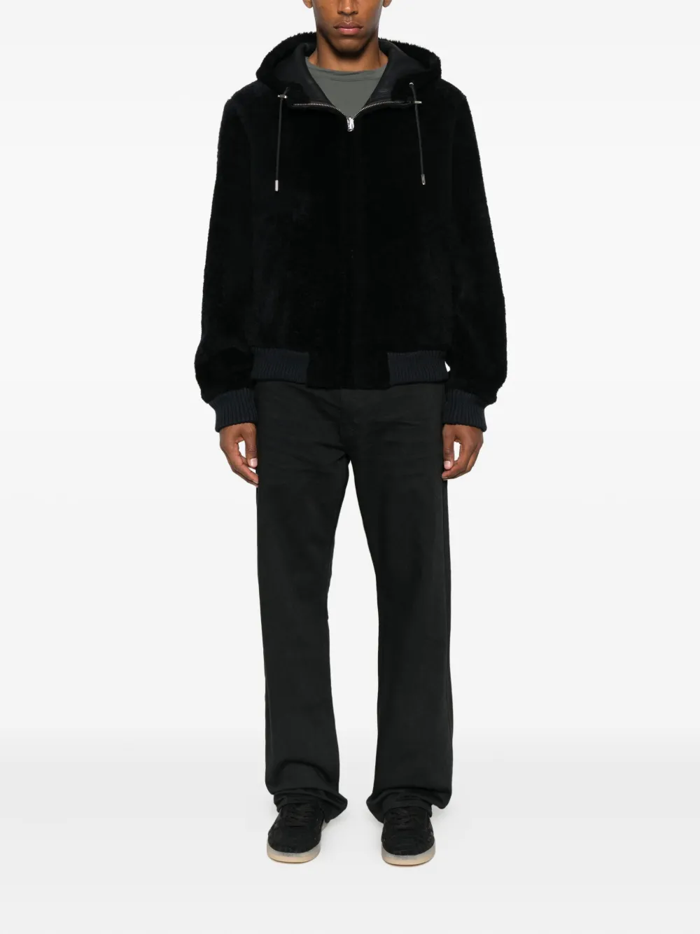 Fear Of God Jeans met gespoeld effect - Zwart