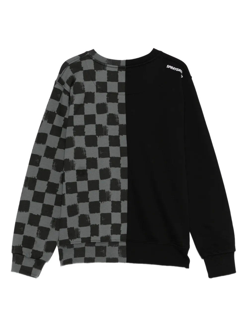 sprayground kid checkerboard sweatshirt | Boys Hoodies & Sweatshirts | Image 2