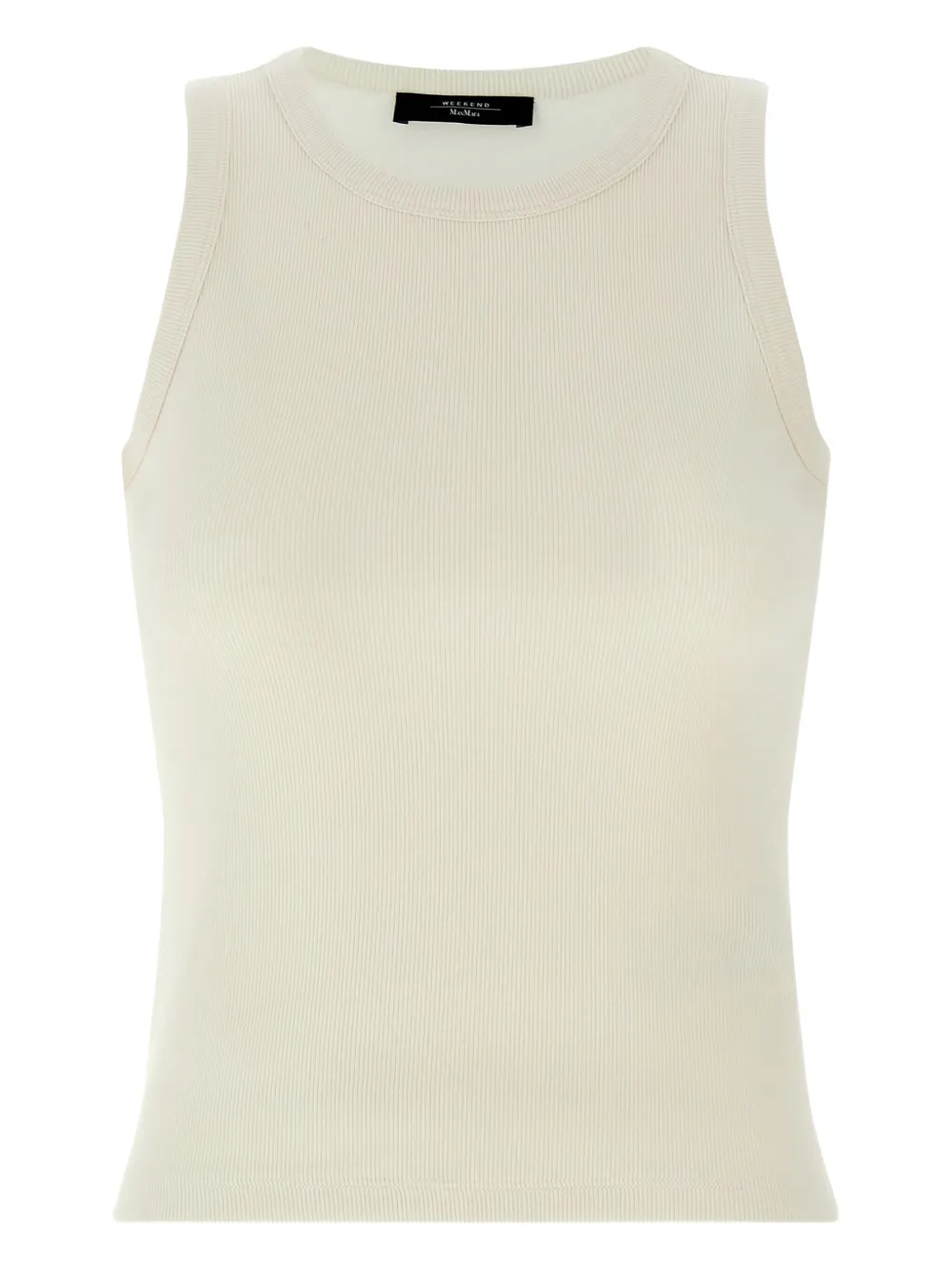 Weekend Max Mara Matassa ribbed round-neck top | Neutrals | Image 1