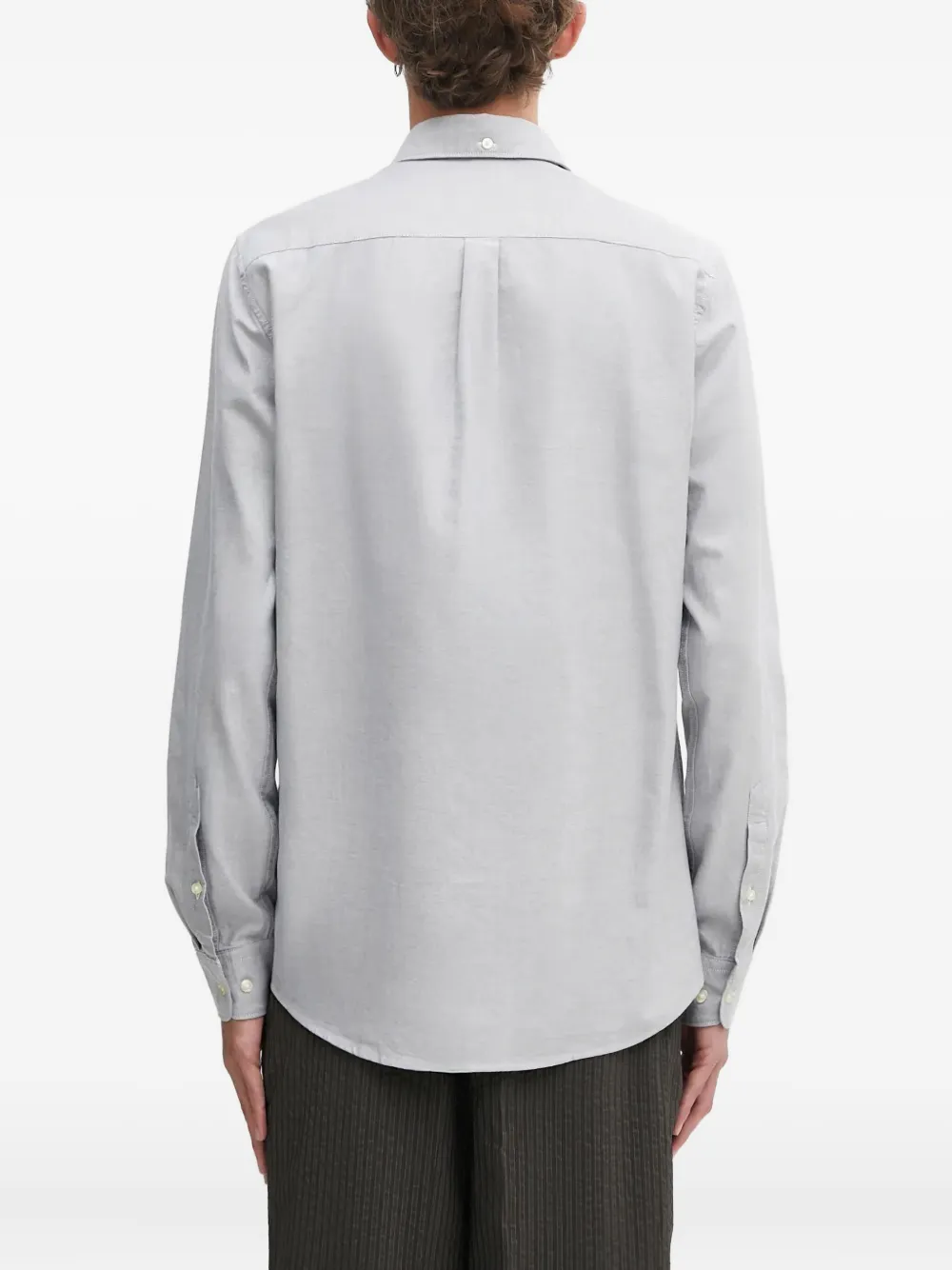 Barbour Buttoned Shirt In Gray