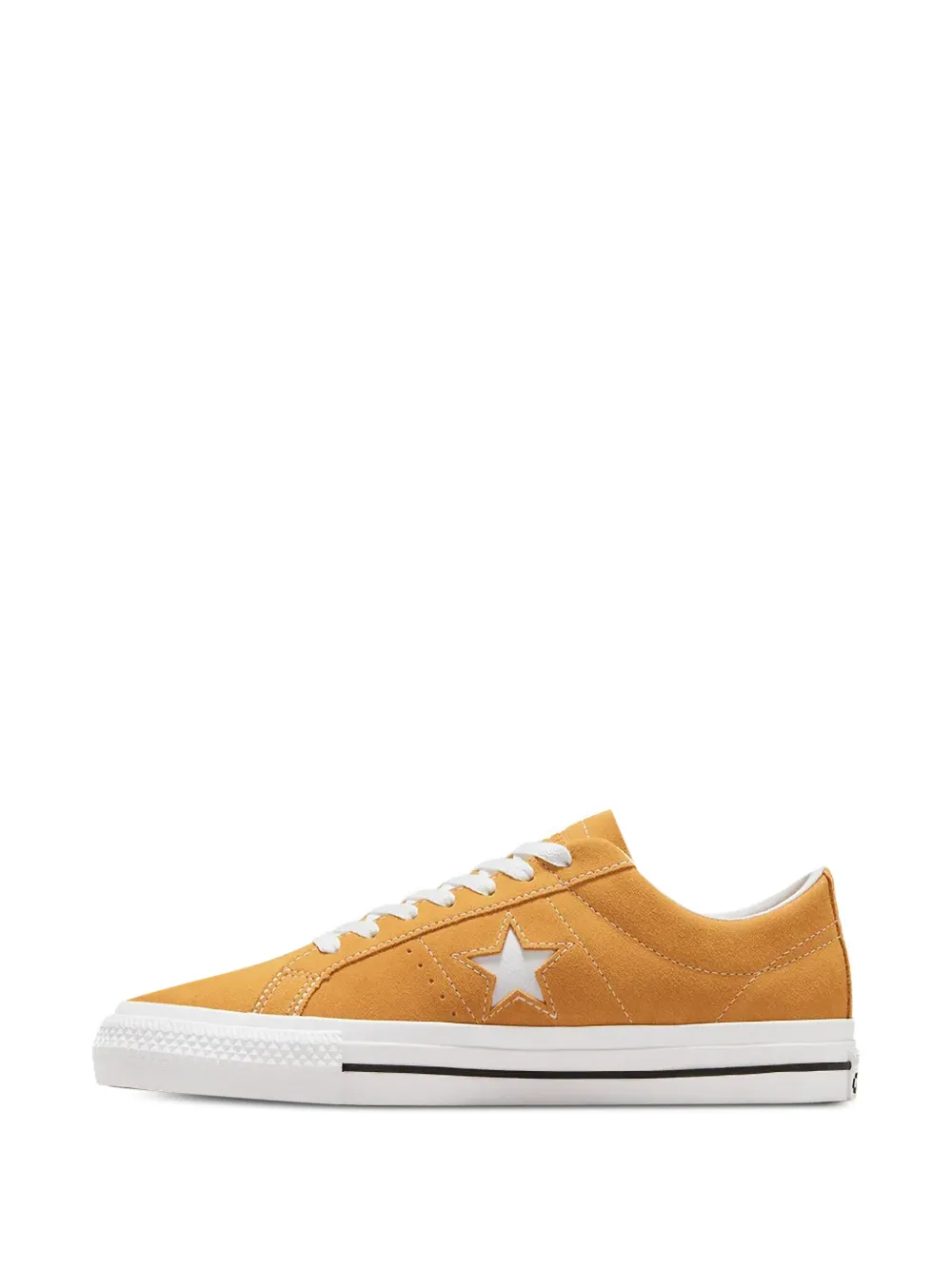 Converse One Star Pro suede sneakers Geel