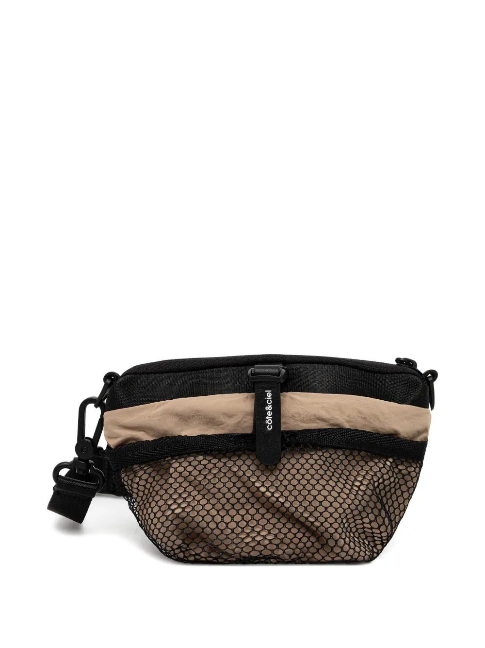 Côte&Ciel Orba mesh-panel belt bag - Toni neutri
