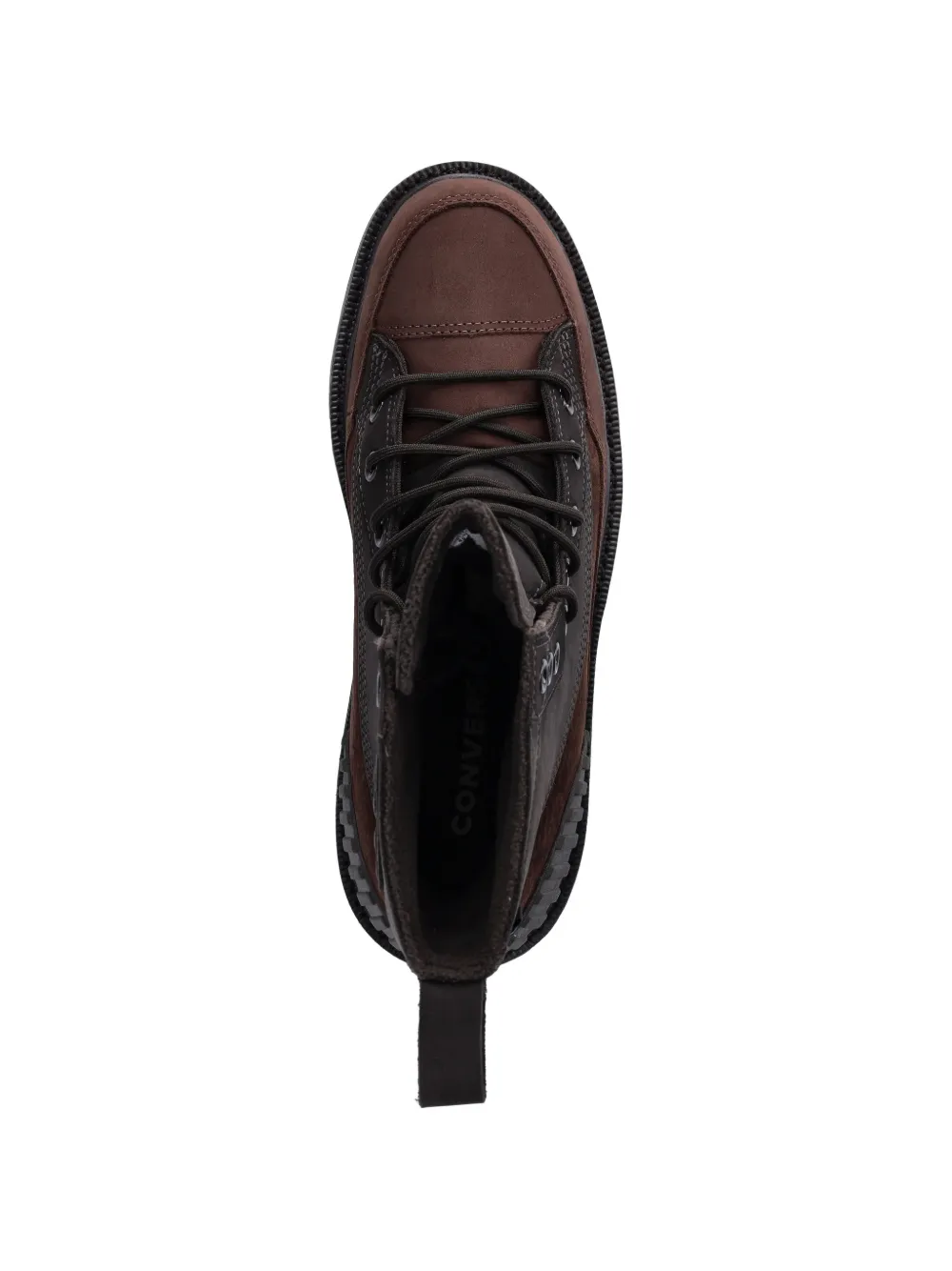 Converse Chuck 70 lace-up lug-sole boots Zwart