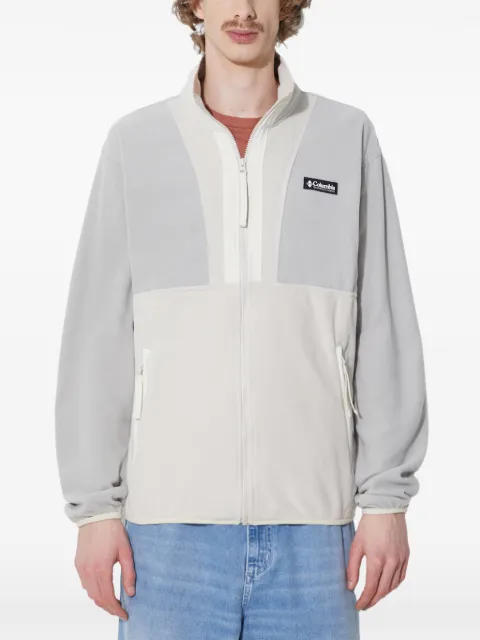 Columbia colourblock zip sweater