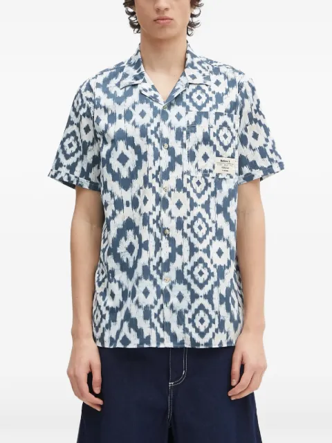 Barbour short-sleeve patterned shirt