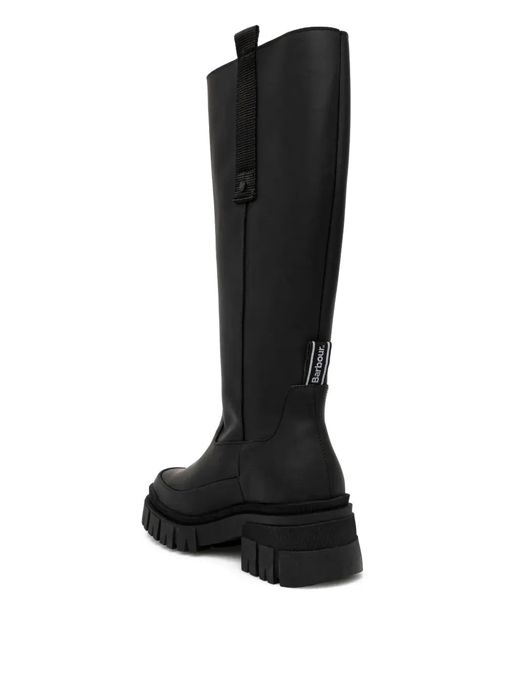 Barbour Leren laarzen Zwart
