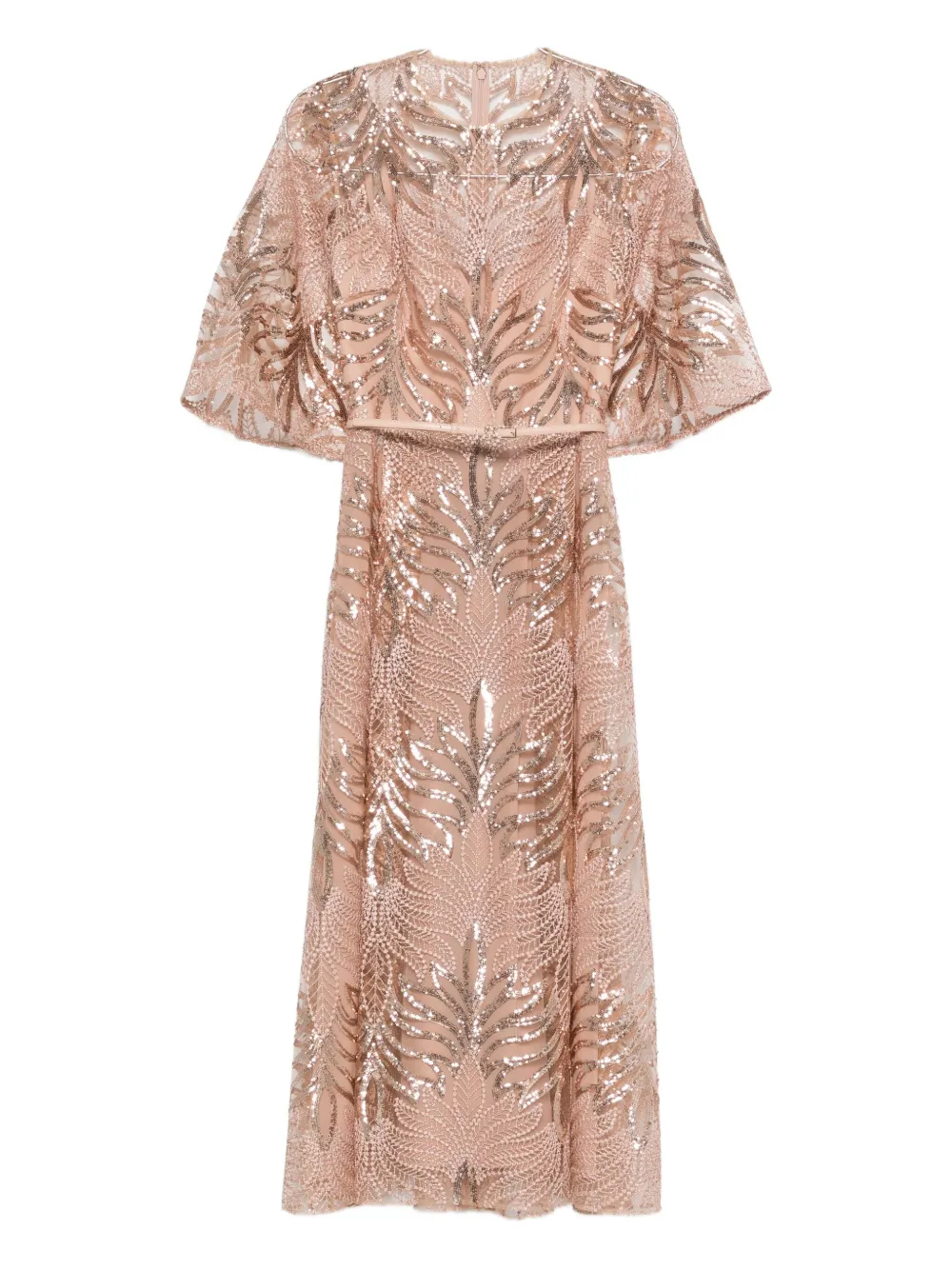 Elie Saab sequin-embellished midi dress | Pink | Image 1
