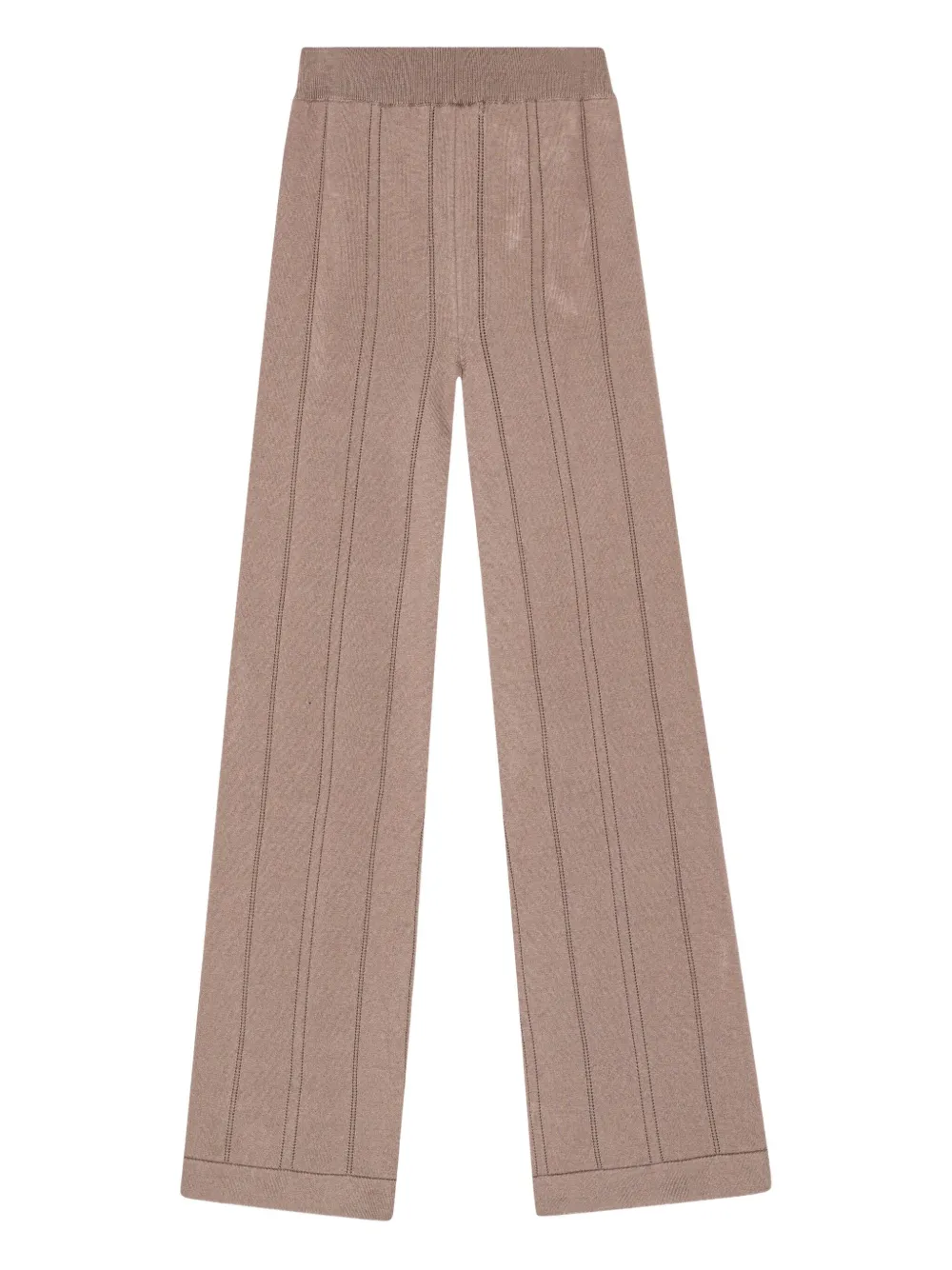 REMAIN Broek met wijde pijpen - Bruin