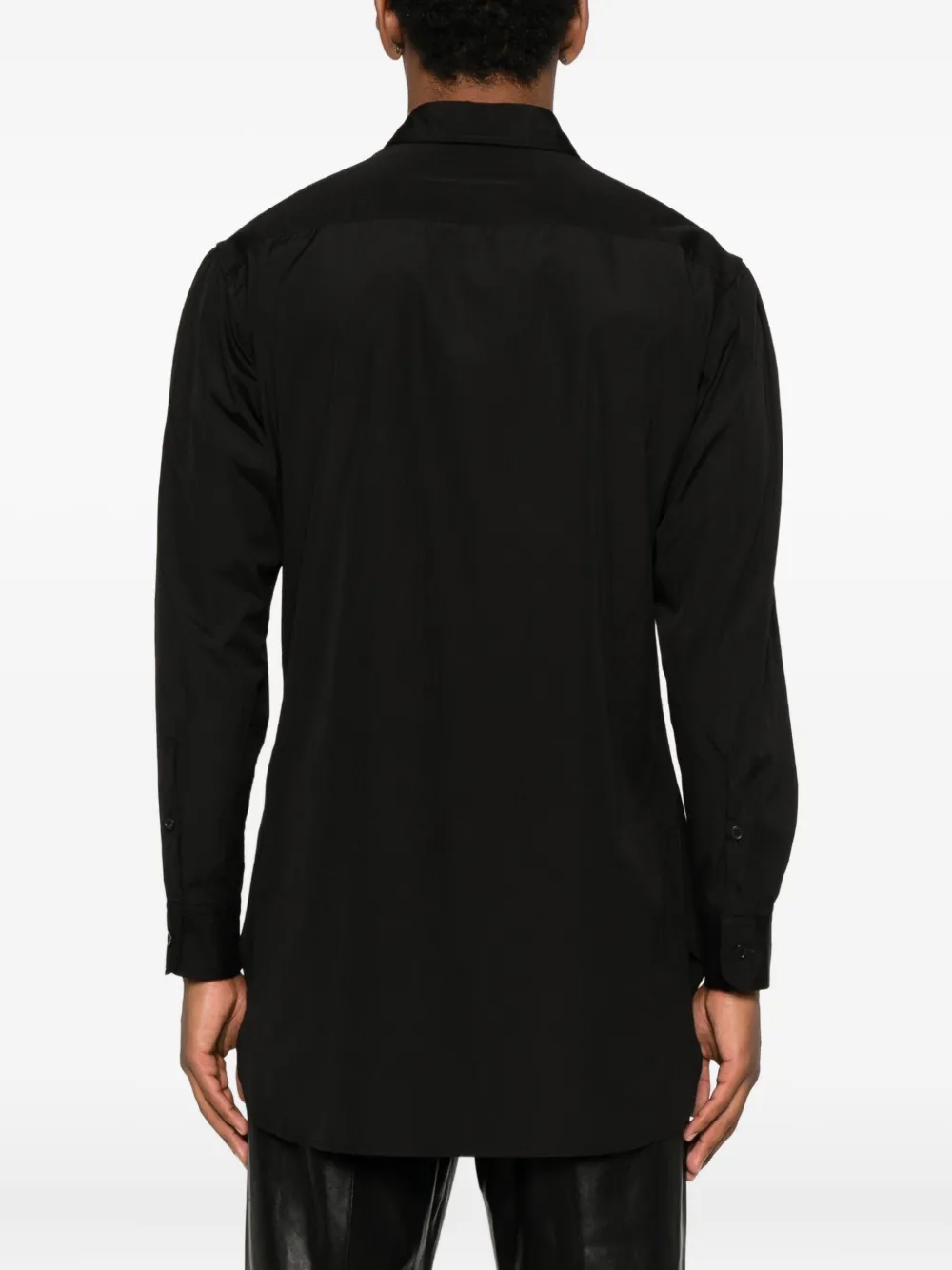 Yohji Yamamoto Button-fastening Shirt In Black