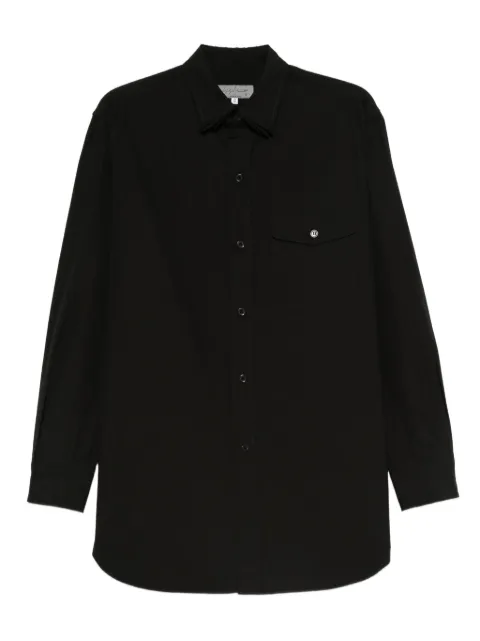 Yohji Yamamoto playera tipo polo con botones