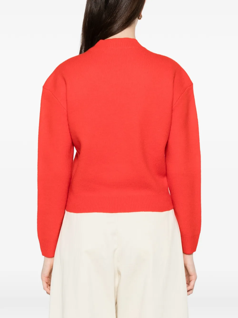 A.P.C. Trui met ronde hals Rood