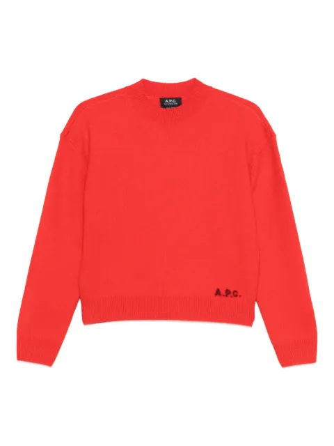 A.P.C. crew-neck seater