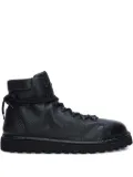 Marsèll pebble-grain leather boots - Black