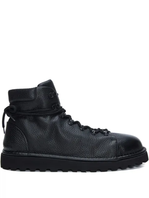 Marsèll pebble-grain leather boots