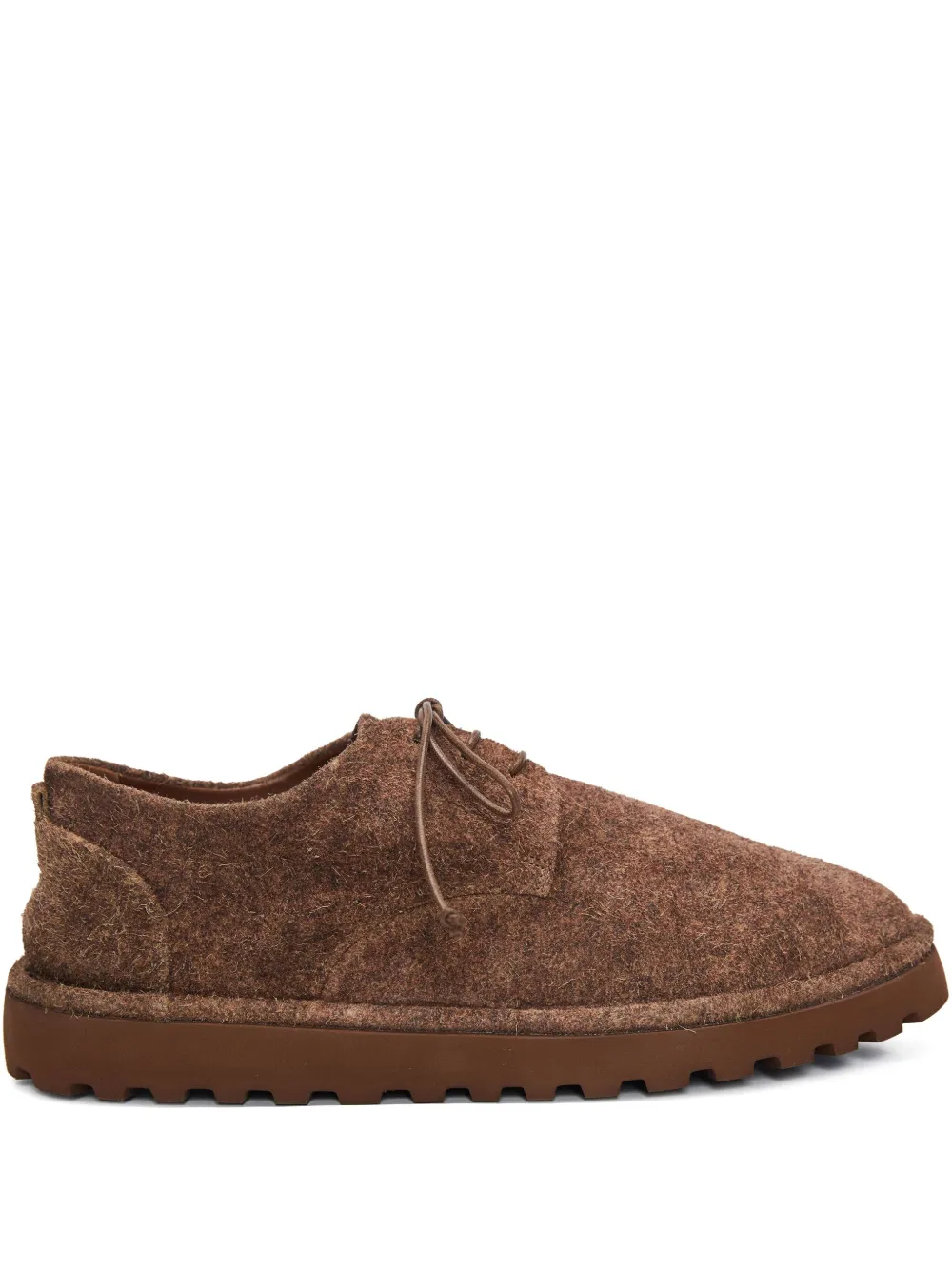 Marsèll lace-up suede derby shoes Brown