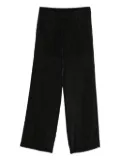 Alysi metallic-threaded trousers - Black