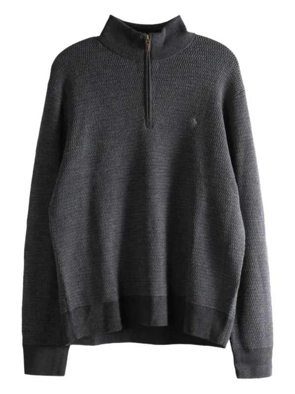 LARDINI/傑作Kosmo/ラルディーニウールダブルチェスターポロコート52