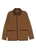 A.P.C. quilted-pattern jacket - Brown