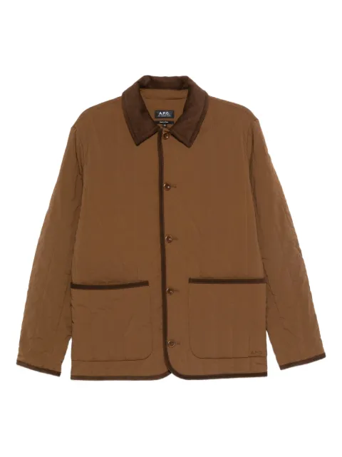 A.P.C. جاكيت بنقش مبطن