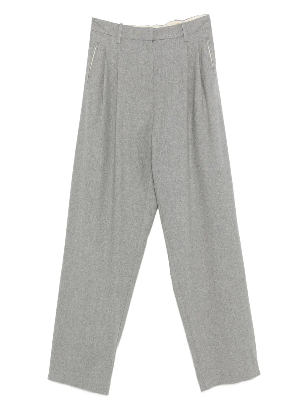 Alysi pleated tailored trousers | Grey | Image 1