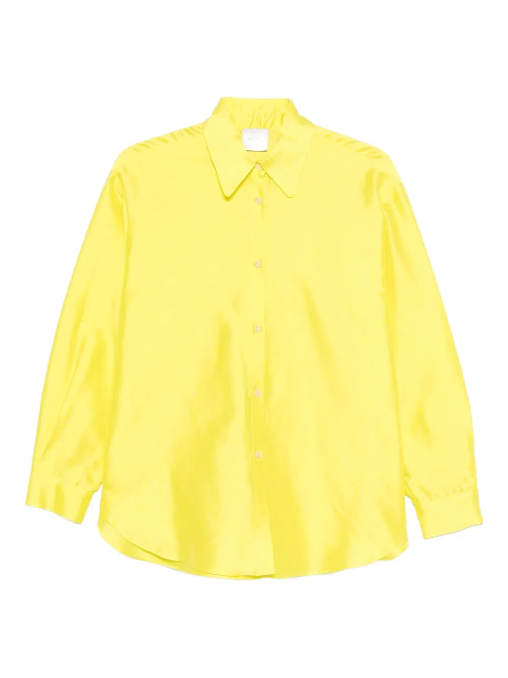 Alysi Cotton Shirt In Yellow