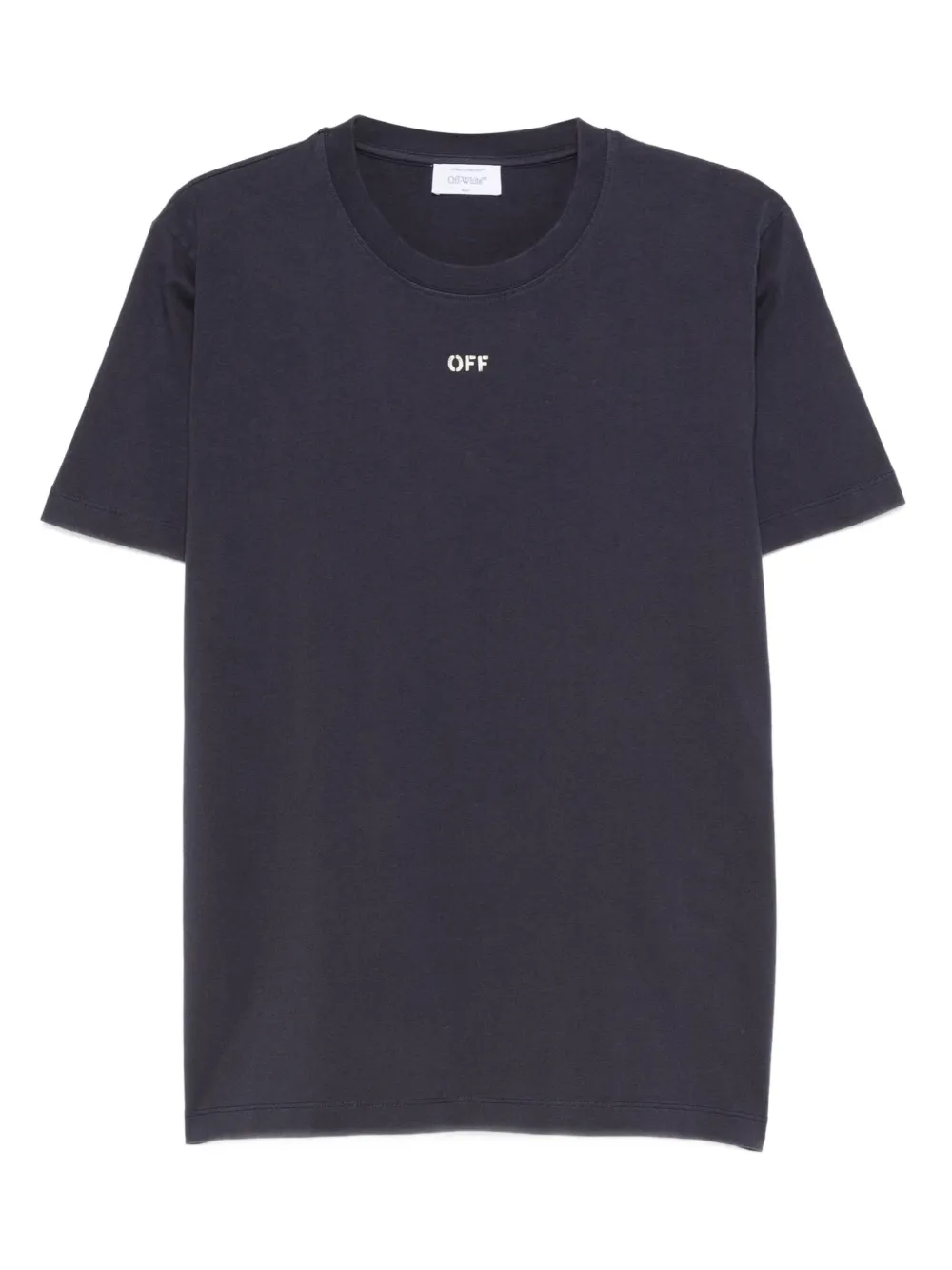 Off-White クルーネック Tシャツ - ブルー Off-White クルーネック Tシャツ - ブルー