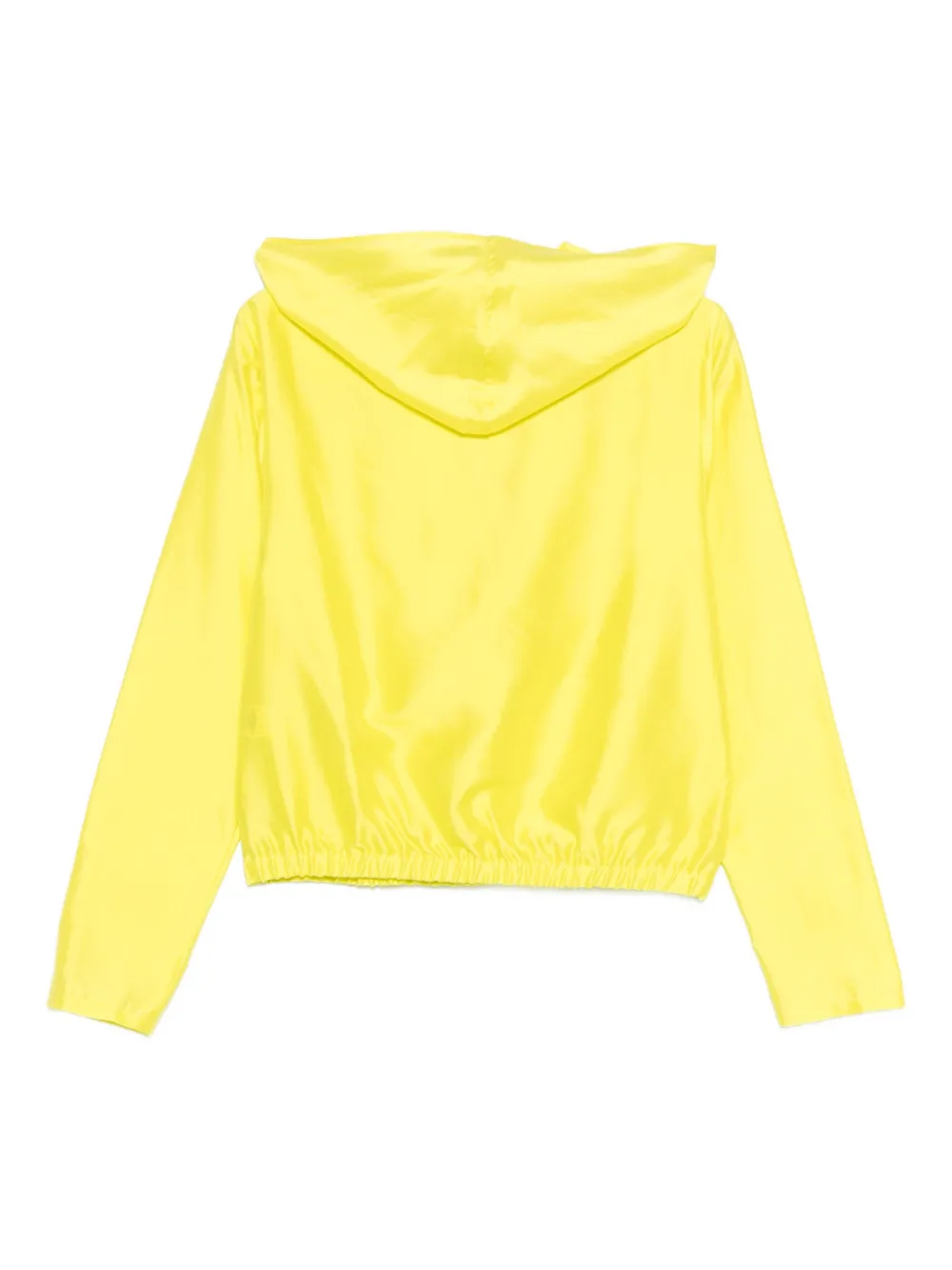 Alysi satin hoodie - Geel