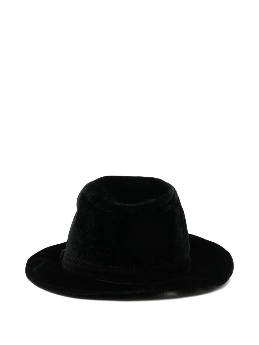Giorgio Armani Fedora Hats In Black