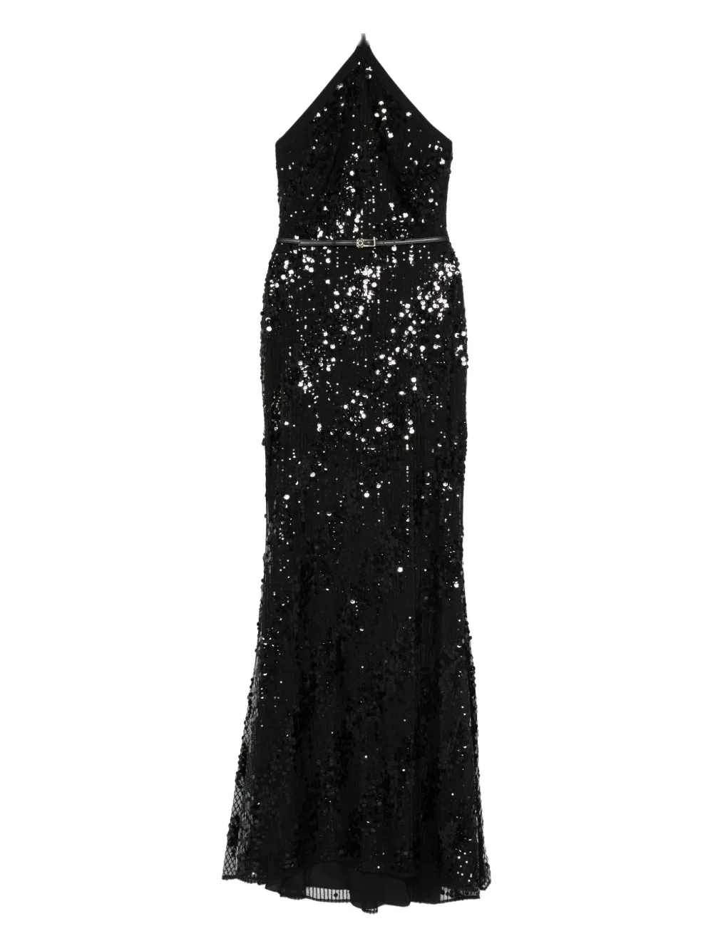 Elie Saab halter-neck sequin dress | Black | Image 1