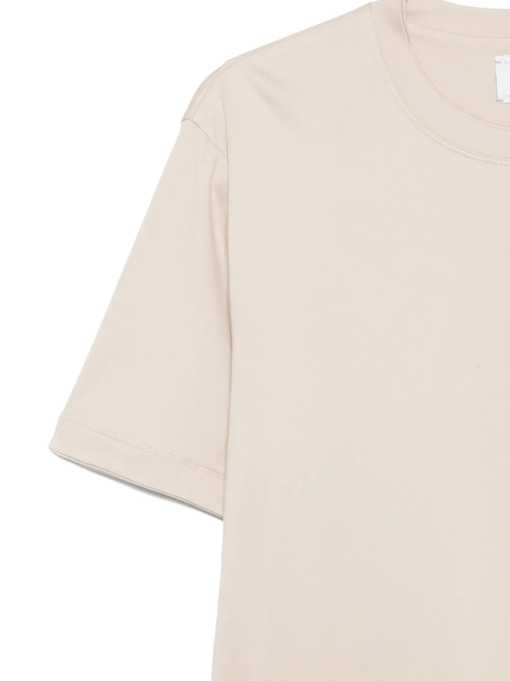 Eleventy T-shirt met ronde hals Beige
