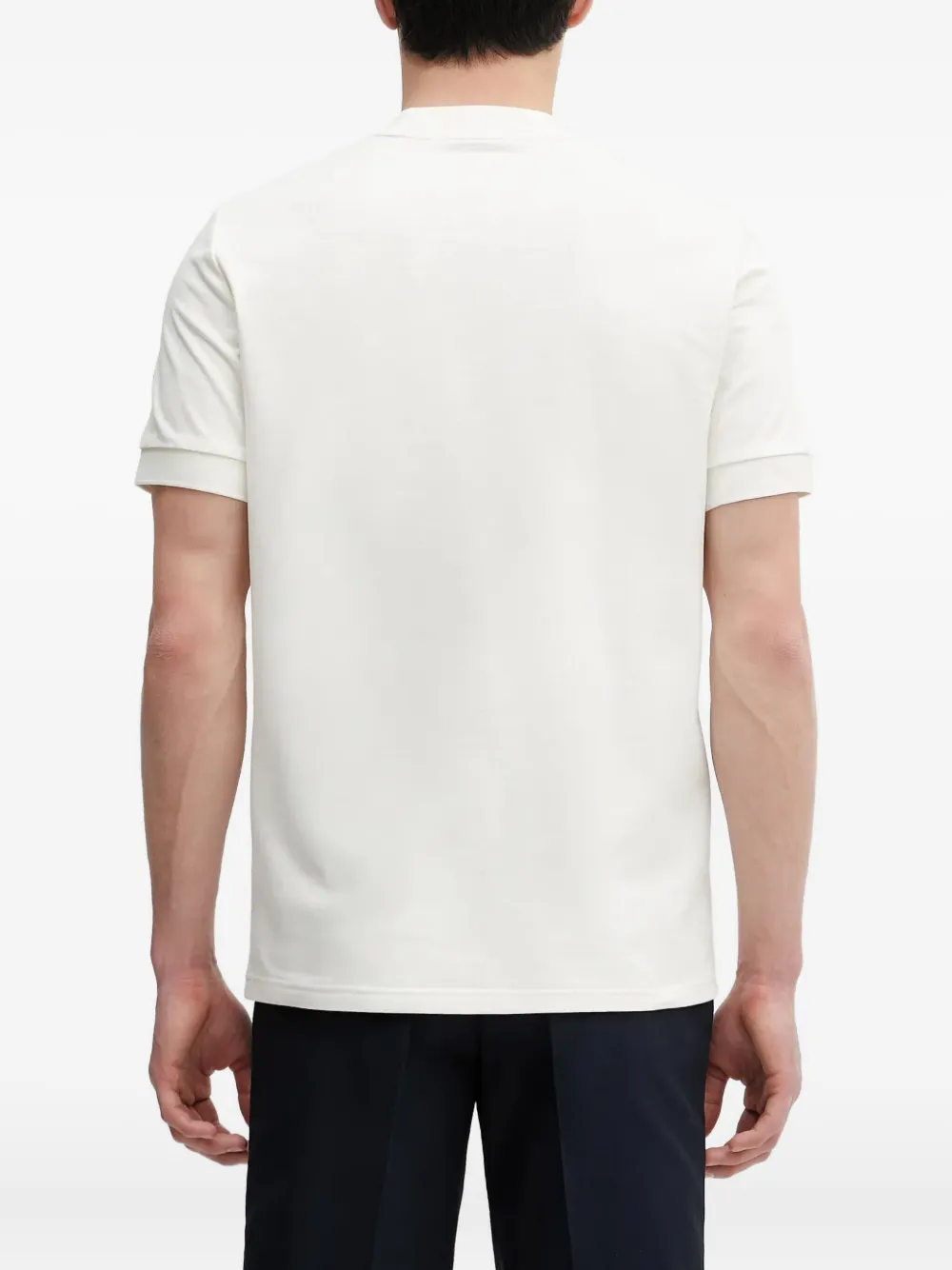 Fred Perry T-shirt met geborduurd logo Beige