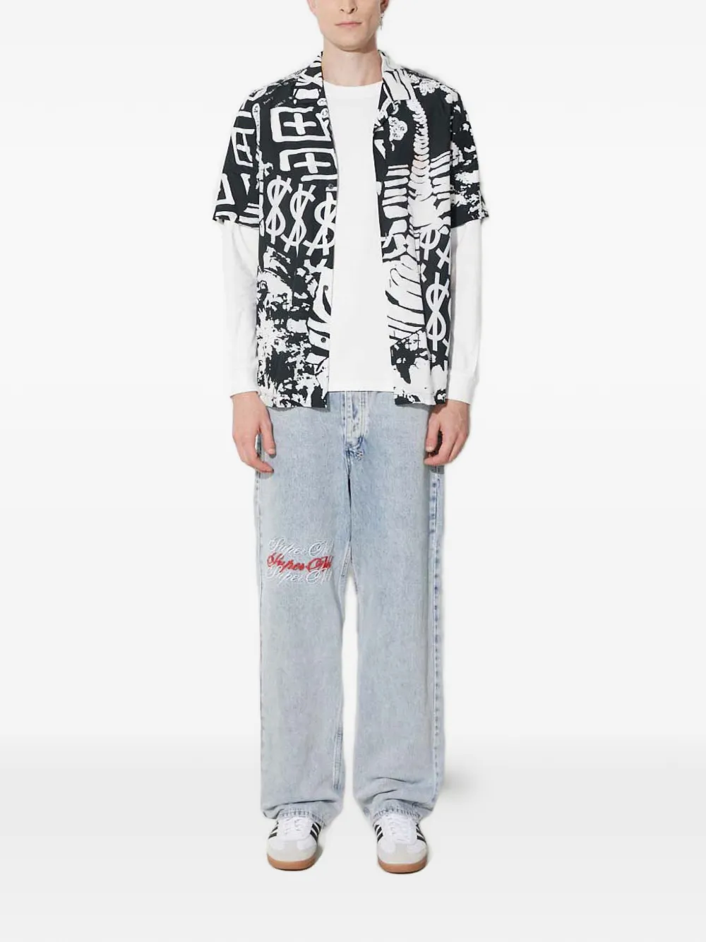 Gramicci T-shirt met lange mouwen - Wit