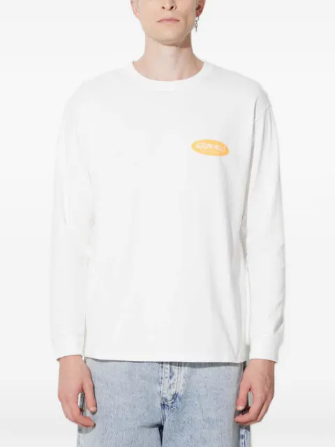Gramicci long-sleeve graphic T-shirt