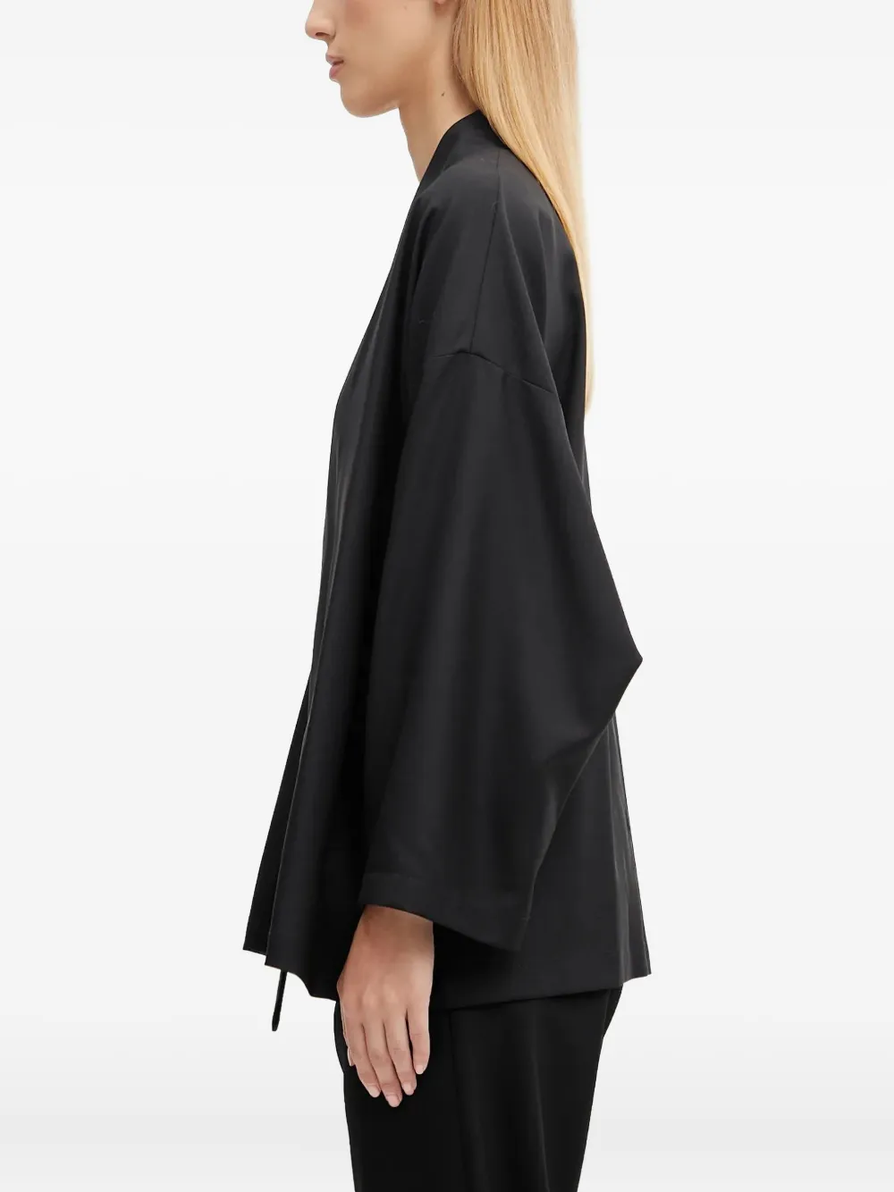 Kenzo Jack met gestrikte taille Zwart