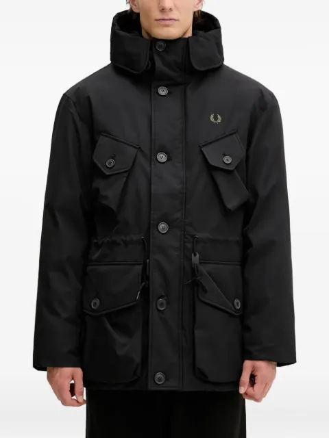 Fred Perry logo-embroidered jacket