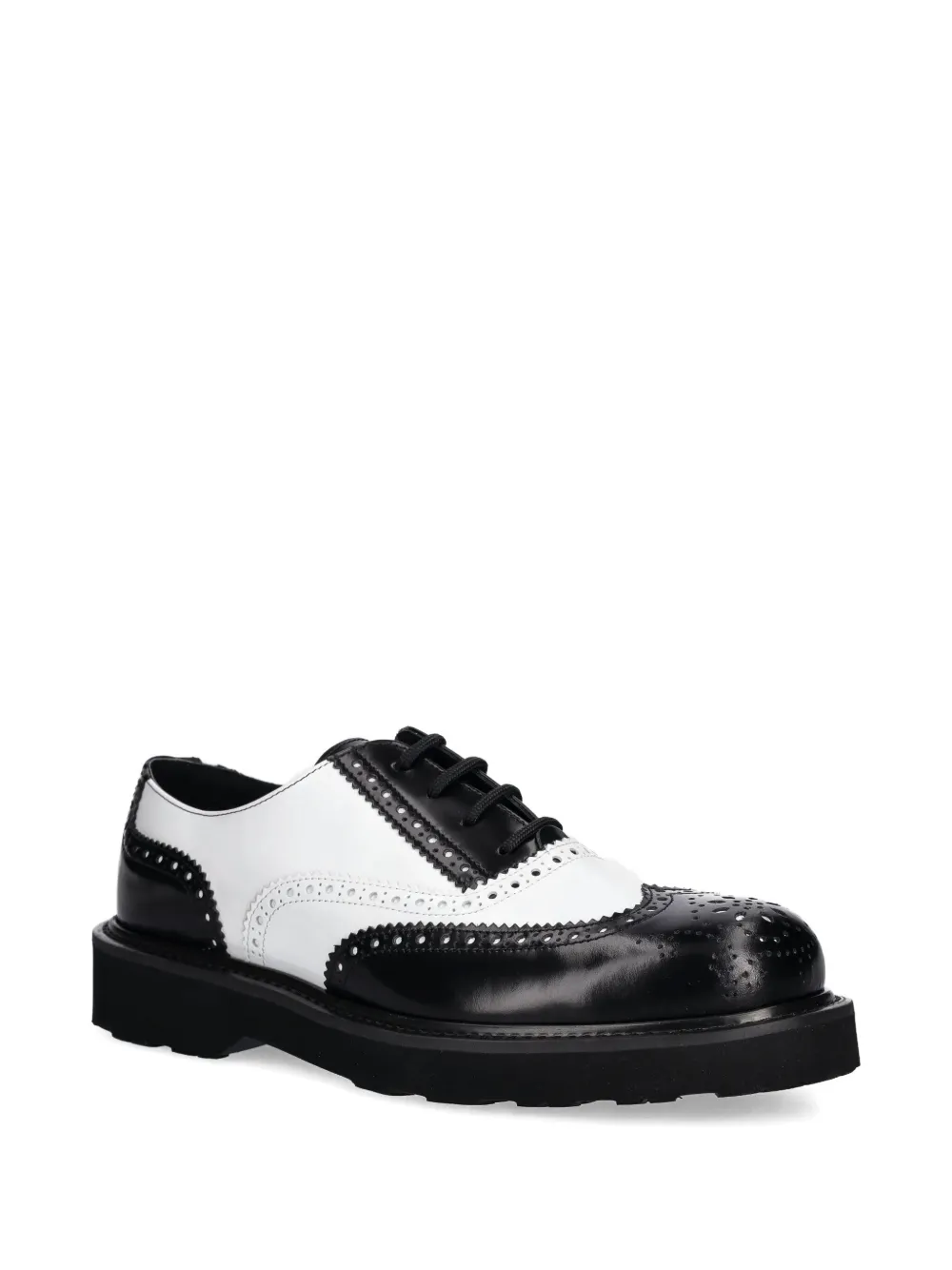 Kenzo Brogues met veters - Zwart