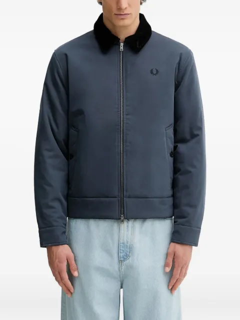Fred Perry logo-embroidered jacket