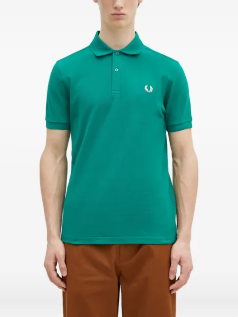 Fred Perry logo-embroidered polo shirt