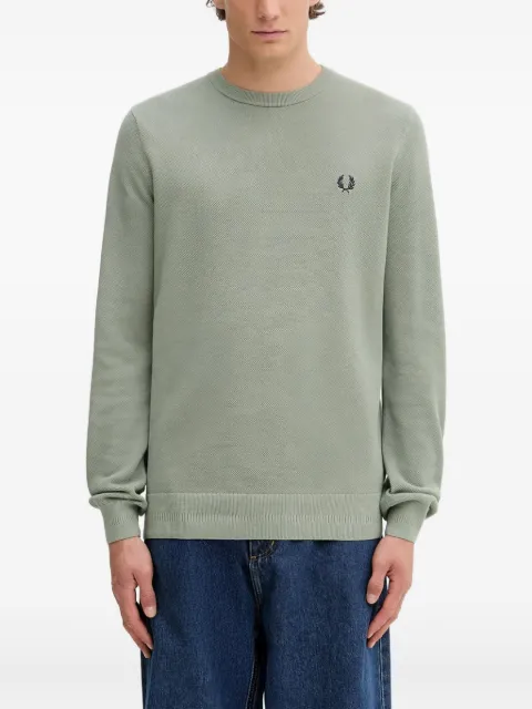 Fred Perry logo-embroidered sweater