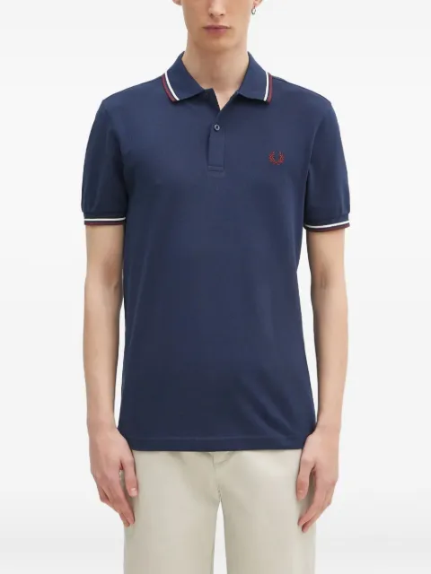 Fred Perry logo-embroidered polo shirt