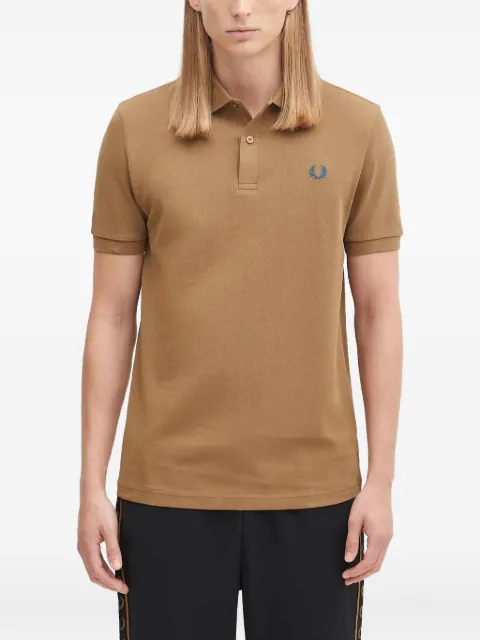 Fred Perry logo-embroidered polo shirt
