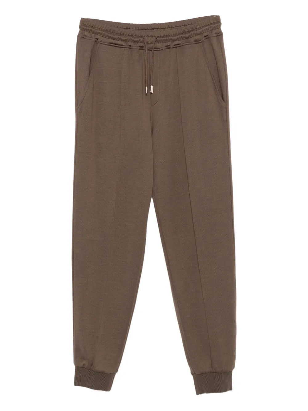 Eleventy cotton blend track pants | Brown | Image 1