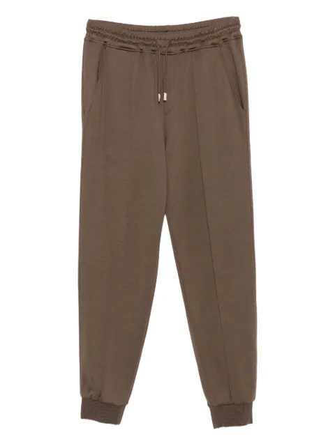 Eleventy cotton blend track pants