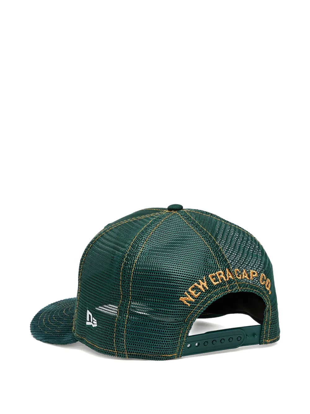 NEW ERA CAP corduroy-panel embroidered trucker cap | Women | Image 2