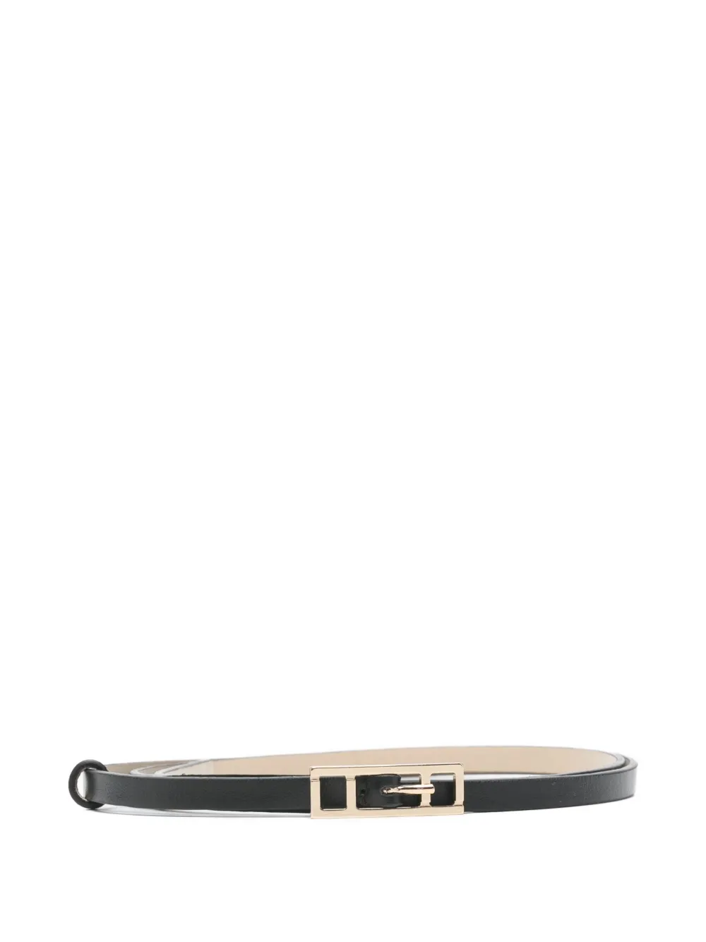 Fabiana Filippi rectangular-buckle leather belt | Black | Image 1