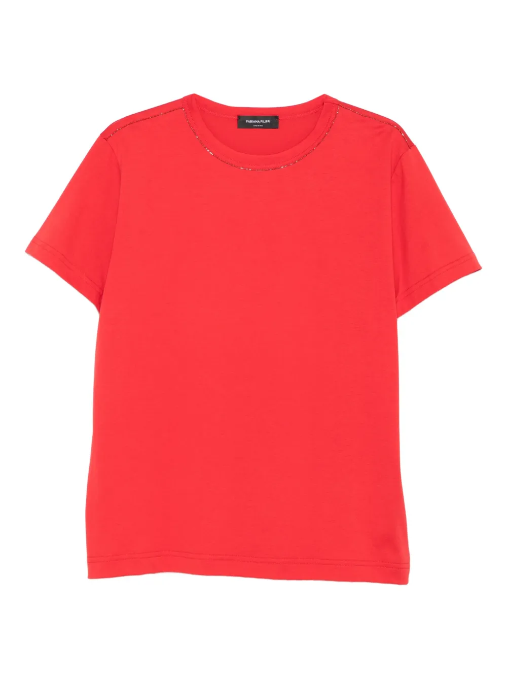 Fabiana Filippi crew-neck t-shirt - Rosso