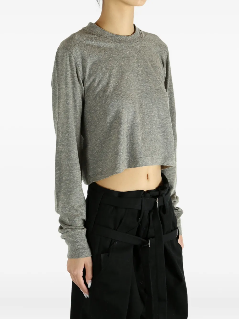 Rick Owens DRKSHDW T-shirt met ronde hals Grijs